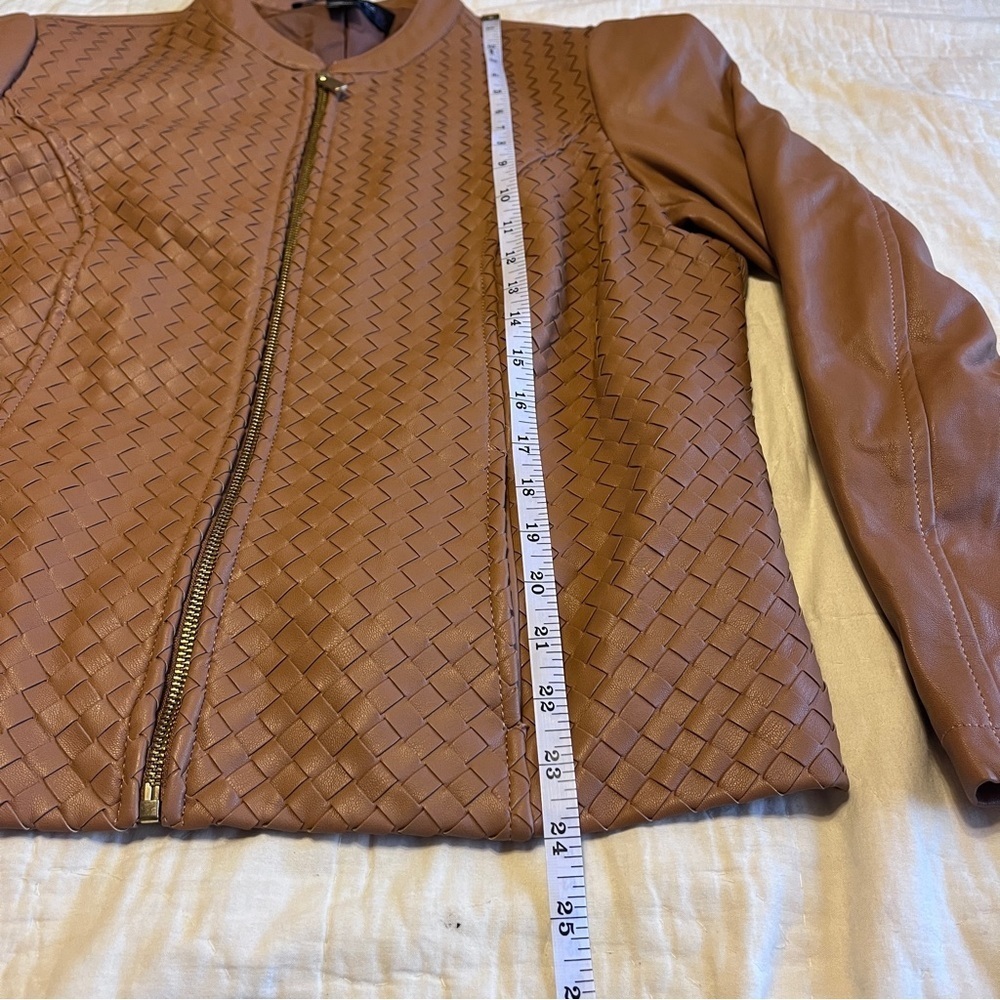Colleen Lopez, Vegan Leather Jacket View 2